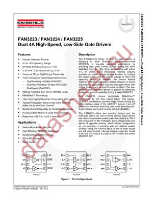 FAN3223CMPX datasheet  